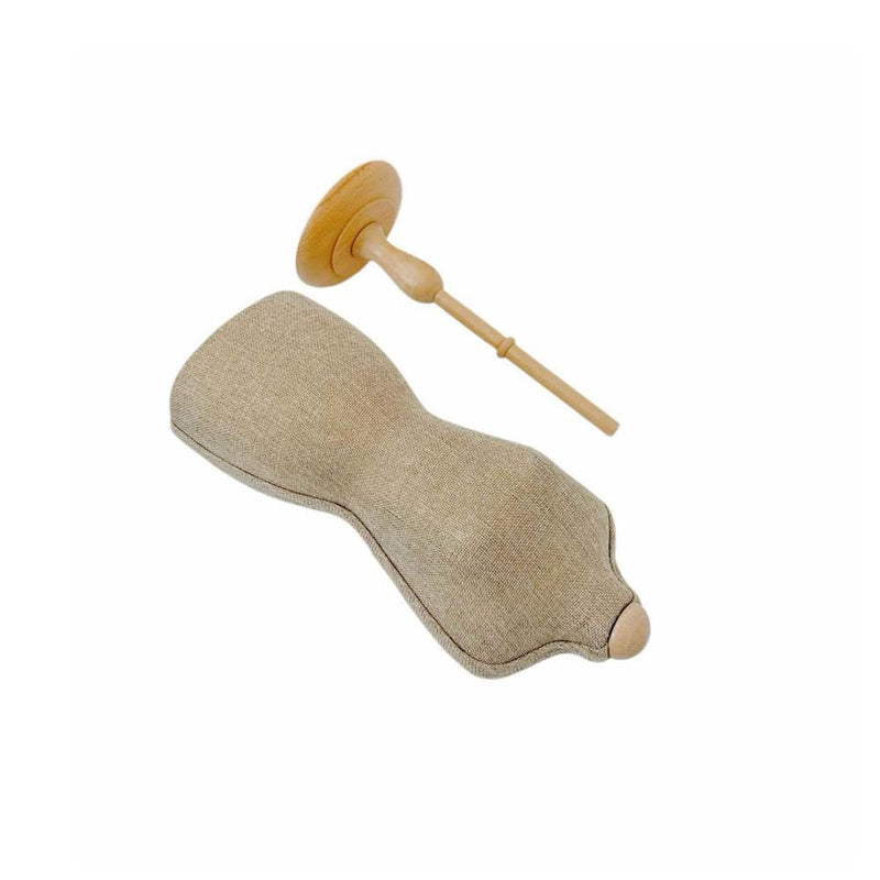 Burlap Mini Jersey Female Dress Form Mannequin Torso Dress Jewelry Display Stand