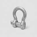 Marine Galvanized Steel Drop Forged 1-3/8" Screw Pin Anchor D Ring Rigging Bow Shackle 27,000 Lbs WLL