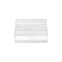 4 Pcs Clear Acrylic Card & Ticket Holder 1-1/4” x 1” Mini Price Sign Holder for Retail Counters & Displays