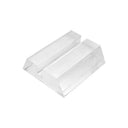 4 Pcs Clear Acrylic Card & Ticket Holder 1-1/4” x 1” Mini Price Sign Holder for Retail Counters & Displays