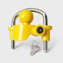 Trailer Coupler Lock, Heavy Duty Hitch Lock with 3 Keys for Boat, RV, Utility Trailer & Tractor Theft Protection
