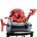 Universal 1/2”–2” Electric Pipe Threading Machine, Speed Grip Chuck Portable Power Threader for NPT Pipe
