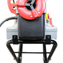 Universal 1/2”–2” Electric Pipe Threading Machine, Speed Grip Chuck Portable Power Threader for NPT Pipe
