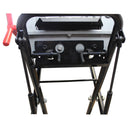 Universal 1/2”–2” Electric Pipe Threading Machine, Speed Grip Chuck Portable Power Threader for NPT Pipe