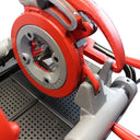 Universal 1/2”–2” Electric Pipe Threading Machine, Speed Grip Chuck Portable Power Threader for NPT Pipe