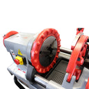 Universal 1/2”–2” Electric Pipe Threading Machine, Speed Grip Chuck Portable Power Threader for NPT Pipe