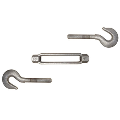 TURNBUCKLES - GALVANIZED, DROP FORGED CARBON STEEL