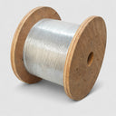 T316 Stainless Steel Wire Rope 500 ft Wire Cable Deck Railing 1/4" 1x19 Strands Construction, 6,900 lbs Breaking Strength for Stair Handrail Clothesline