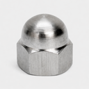 10 Pcs Marine T316 Stainless Steel 1/4" Cap Acorn Nut Hex RIGHT HAND UNC Cap Nut