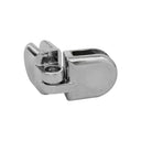 10 Pcs Chrome Glass Door Hasp Pair, Connector Hardware for 3/16” Tempered Glass Display Cases & Shelving