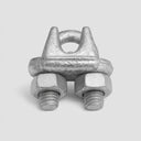 10 Pcs Marine Drop Forged Galvanized Steel 3/16" Wire Rope Clip Cable Clamp