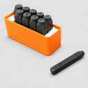 10 Pc 1/4” (6mm) Metal Number Punch Stamp Set, 0–9 Steel Marking Stamps for Jewelry, Ingot & Metal Stamping