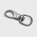 10 Pcs Marine T316 Stainless Steel 1" Swivel Eye Snap Hook 250 Lbs WLL