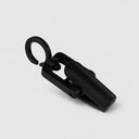 10 Pcs Black Plastic Swivel Laundry Clips – Clothes Pin Display Fixture for Retail Stores & Hanging Merchandise