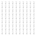 100 Pcs White Plastic Laundry Hook Clips, Clothes Pin Display Fixture for Retail Stores & Hanging Merchandise