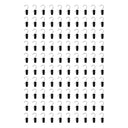 100 Pcs Black Plastic Laundry Hook Clips, Clothes Pin Display Fixture for Retail Stores & Hanging Merchandise