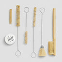 12 Pc HVLP Paint Spray Gun Cleaning Kit, Suction Feed Maintenance Set with Brushes & Wire Cleaners