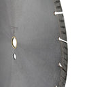 14” x .125” x 1”–20mm Masonry Turbo Segmented Diamond Saw Blade, Wet & Dry Cutting Disc for Concrete, Brick & Block