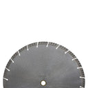 14” x .125” x 1”–20mm Masonry Turbo Segmented Diamond Saw Blade, Wet & Dry Cutting Disc for Concrete, Brick & Block