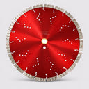 14" x 0.125" Supreme Arrow Turbo Segmented Diamond Saw Blade, 15mm Rim Concrete Cutoff Disc for Gas Cut-Off & Masonry Saws