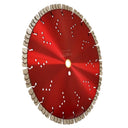 14" x 0.125" Supreme Arrow Turbo Segmented Diamond Saw Blade, 15mm Rim Concrete Cutoff Disc for Gas Cut-Off & Masonry Saws