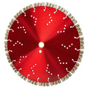 14" x 0.125" Supreme Arrow Turbo Segmented Diamond Saw Blade, 15mm Rim Concrete Cutoff Disc for Gas Cut-Off & Masonry Saws