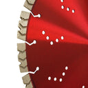 14" x 0.125" Supreme Arrow Turbo Segmented Diamond Saw Blade, 15mm Rim Concrete Cutoff Disc for Gas Cut-Off & Masonry Saws