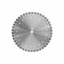 14” x .125” x 1”–20mm Turbo Segmented Diamond Saw Blade, Wet & Dry High Speed Concrete Cutting Disc