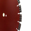 14” x .125” x 1”–20mm Turbo Segmented Diamond Saw Blade – 15mm Rim Wet & Dry High Performance Concrete Cutting Disc