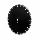 14” x .125” x 1”–20mm Asphalt & Green Concrete Diamond Saw Blade – Wet & Dry Power Saw Cutting Disc for Roadwork & Masonry