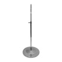 Adjustable Chrome Double Purse Display Stand, 15”–28” Height Retail Store Fixture for Handbags & Accessories