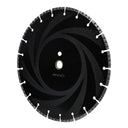 16” x .140” Ductile Iron Diamond Saw Blade , 5mm Rim, 1”–20mm Arbor Wet & Dry Cutting Disc for Pipe, Concrete & Masonry