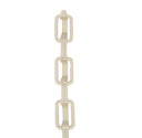 10 Pcs 16” Clear Plastic Clothes Stacking Hanger Connector, 9 Slot Space-Saving Closet Organizer for Shirts & Apparel