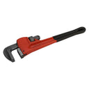 Heavy Duty 18" Adjustable Pipe Wrench, Plumbing Monkey Wrench with Soft Grip Handle, Durable Steel Construction for Plumbers, Pipe Fitting, and Home Maintenance