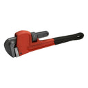 Heavy Duty 18" Adjustable Pipe Wrench, Plumbing Monkey Wrench with Soft Grip Handle, Durable Steel Construction for Plumbers, Pipe Fitting, and Home Maintenance