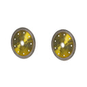 2 Pcs 4-1/2” Tile & Granite Diamond Saw Blade, Mesh Rim Wet & Dry Cutting Disc, 5/8” Arbor for Porcelain, Ceramic & Stone