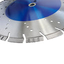 2 Pcs 16" x .140'' x 1'' All Pro Diamond Saw Blades, Heavy Duty Cutting Discs for Rebar, Concrete & Brick