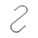 20 Pcs Stainless Steel 3” S Hooks, Hanging Hooks for Retail Displays, Bathroom, Kitchen & Storage Organization