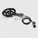 13" Cast Iron Propane Gas Burner, 70,000 BTU Outdoor Portable Stove Burner for Camping, Boiling, Frying & Outdoor Cooking