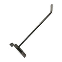 24 Pcs 8” Raw Steel Slatwall Hook, Retail Display Wire Metal Hanger for Store Wall Merchandising & Panel Fixture