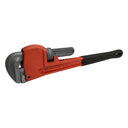 Heavy Duty 24" Adjustable Pipe Wrench, Plumbing Monkey Wrench with Soft Grip Handle, Durable Steel Construction for Plumbers, Pipe Fitting, and Home Maintenance