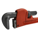 Heavy Duty 24" Adjustable Pipe Wrench, Plumbing Monkey Wrench with Soft Grip Handle, Durable Steel Construction for Plumbers, Pipe Fitting, and Home Maintenance
