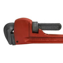 Heavy Duty 24" Adjustable Pipe Wrench, Plumbing Monkey Wrench with Soft Grip Handle, Durable Steel Construction for Plumbers, Pipe Fitting, and Home Maintenance