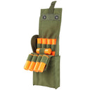 25 ROUNDS Shotgun Reload Pouch Ammo Carrier Molle Tactical Shell Case-OD GREEN