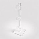3 Tier 2-3/4"L x 2-3/4"W x 9-1/4"H Clear Acrylic Sunglasses Display Rack, Free Standing Lucite Eyewear Holder for Countertop Retail & Optical Store Showcase