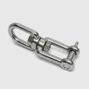 4 Pcs Marine T316 Stainless Steel 3/8" JAW EYE Mooring Swivel 1500 Lbs WLL