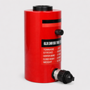 30 Ton Hydraulic Hollow Plunger Cylinder, 50mm Stroke Heavy Duty Jack Ram for Lifting, Pushing, Pulling and Maintenance Work