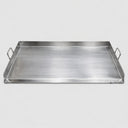 36" x 20" Flat Top Griddle for Stove, Heavy Duty Stainless Steel Griddle Grill, Triple Burner Plancha with Extra Ribbed Double Bottom, Large Stovetop Griddle for Indoor & Outdoor Cooking