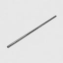 4 Ft Chrome Closet Rod 1-1/4" Round Metal Tubing Pipe Hanger Bar for Retail Clothing Rack, Heavy Duty Garment Hanging Rod