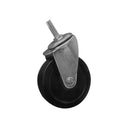 4 Pcs 3” Swivel Caster Wheels with Ball Bearings – 360° Rotation, Locking or No-Lock Options for Carts, Furniture & Equipment